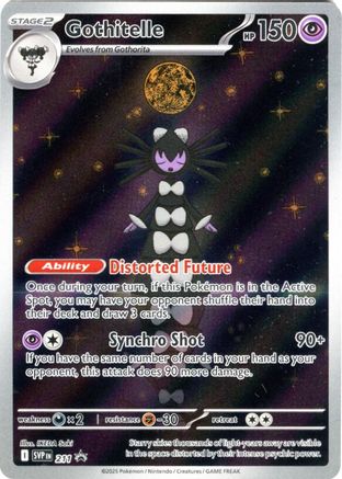 Gothitelle 211 Promo Scarlet & Violet Promo Holo NM/M