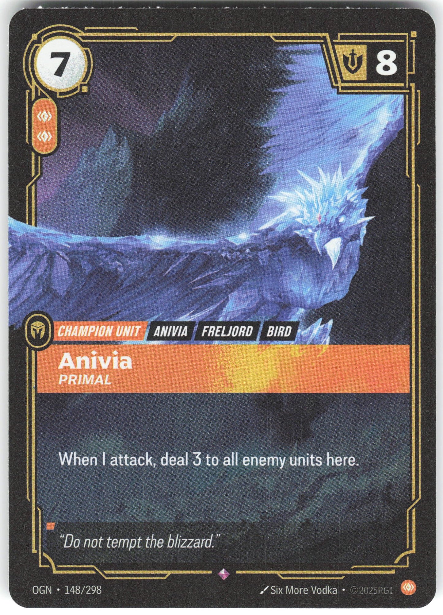 Anivia - Primal Rare Origins 148/298 NM