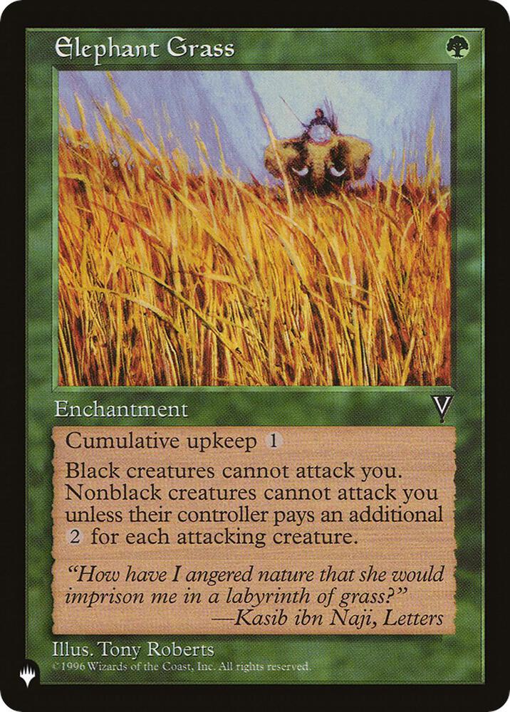 Elephant Grass Uncommon The List Reprints NM/M