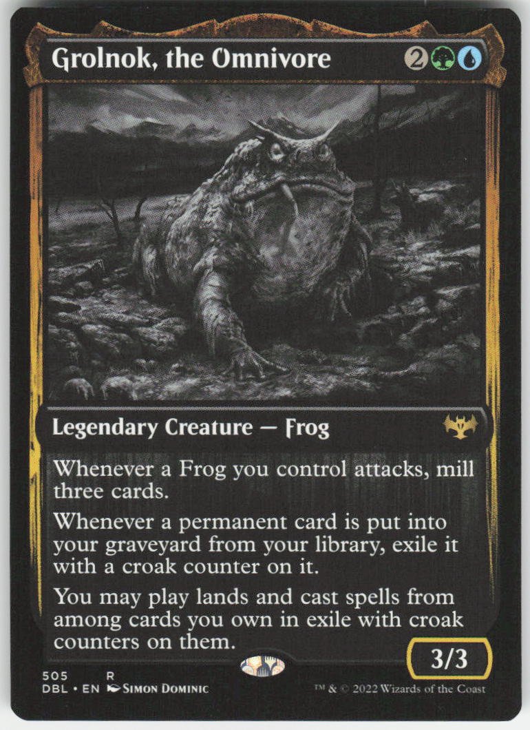 Grolnok, the Omnivore R Innistrad: Double Feature 505 NM