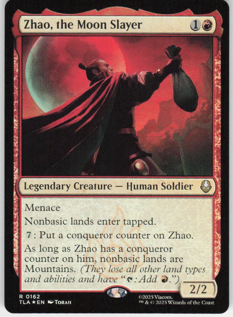 Zhao, the Moon Slayer (Foil) R Avatar: The Last Airbender 162 NM