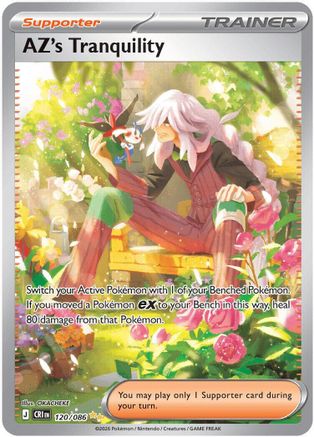 AZ's Tranquility 120/086 Special Illustration Rare Chaos Rising Holo NM/M