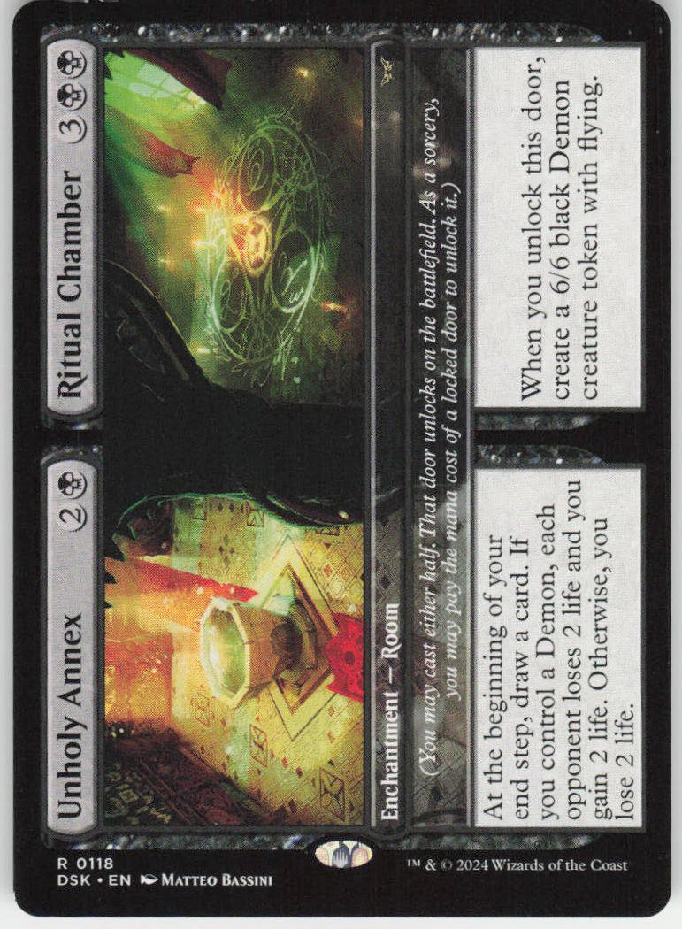 Unholy Annex // Ritual Chamber R Duskmourn: House of Horror 118 NM