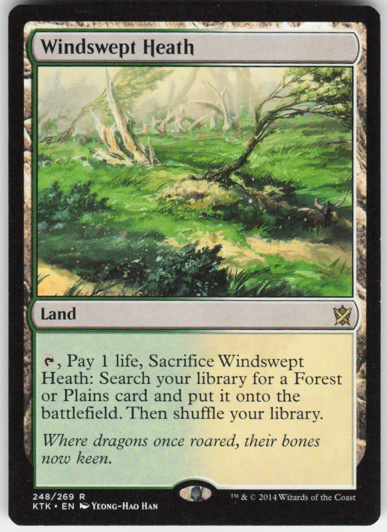 Windswept Heath R Khans of Tarkir 248 NM