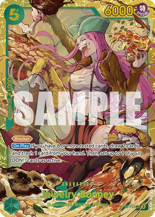 Jewelry Bonney (118) OP12-118 Secret Rare Legacy of the Master NM/M