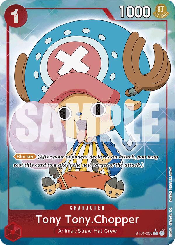 Tony Tony.Chopper (Full Art) ST01-006 Common Premium Booster -The Best- NM/M