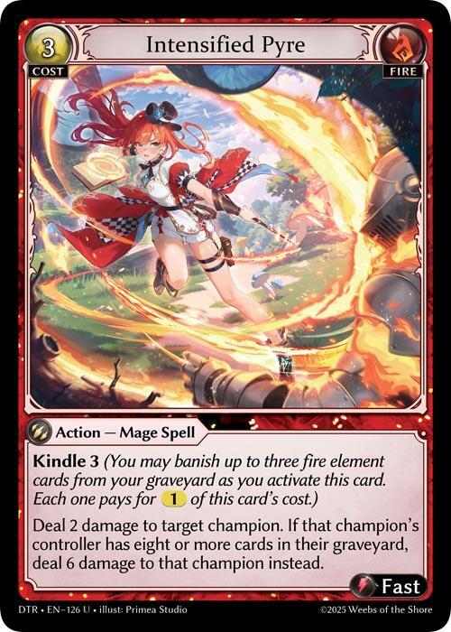 Intensified Pyre 126 Uncommon Distorted Reflections NM