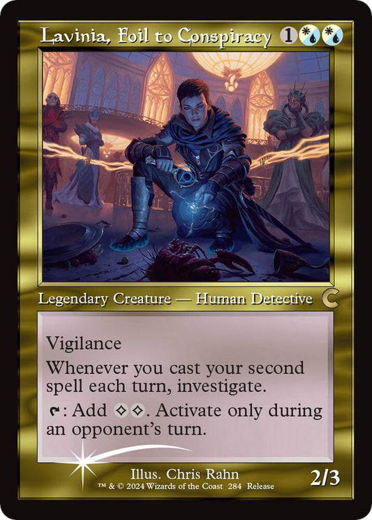 Lavinia, Foil to Conspiracy (Retro Frame) 284 Rare Ravnica: Clue Edition NM/M
