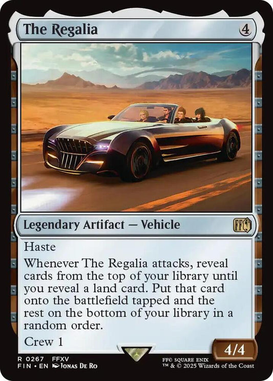 The Regalia 267 Rare FINAL FANTASY NM/M