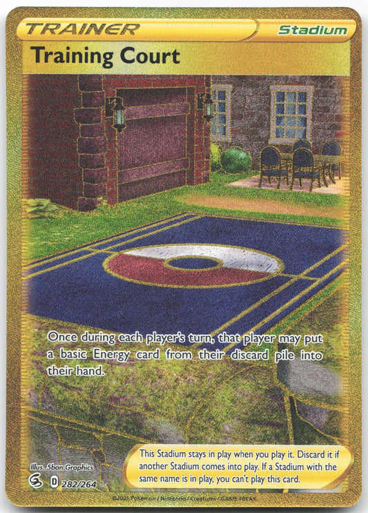 Training Court (Secret) Secret Rare SWSH08: Fusion Strike 282/264 NM