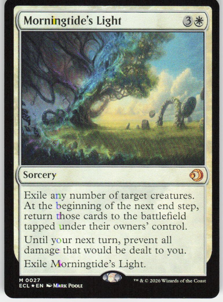 Morningtide's Light (Foil) M Lorwyn Eclipsed 27 NM