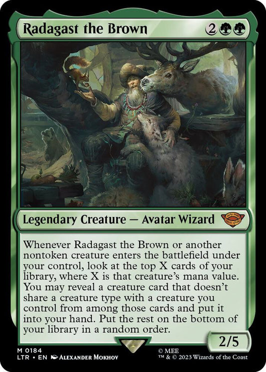 Radagast the Brown 184 Universes Beyond: The Lord of the Rings: Tales of Middle-earth NM/M