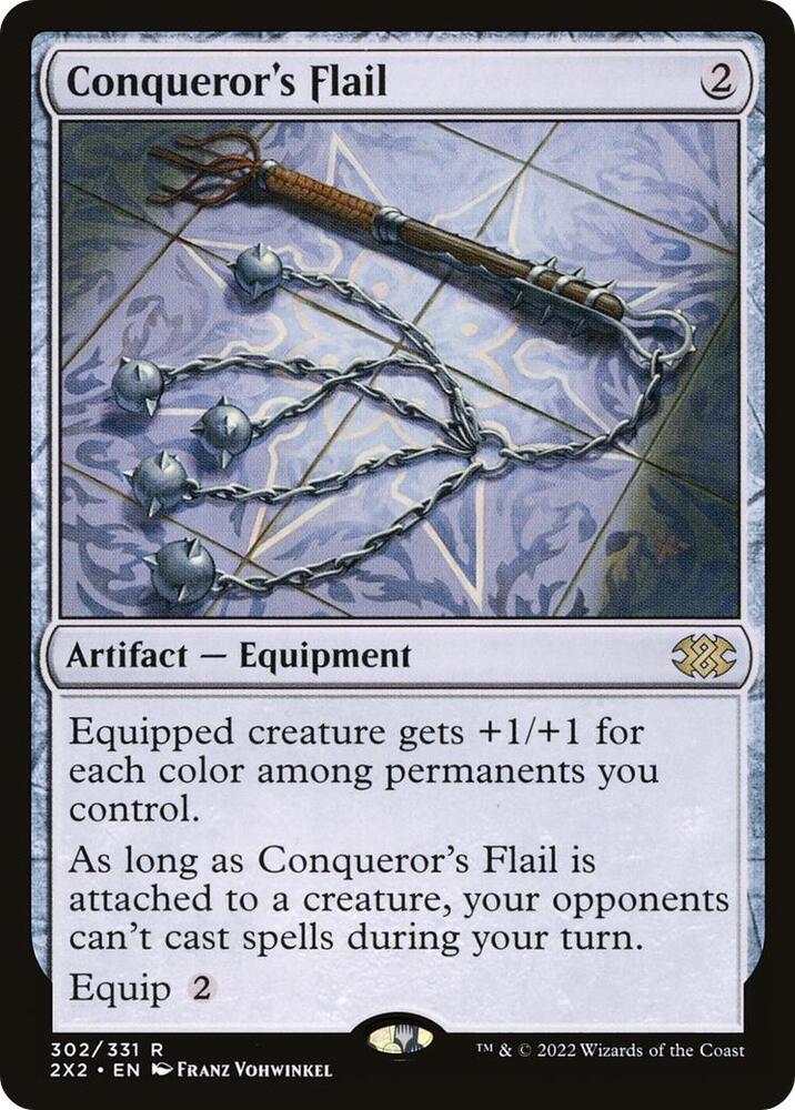 Conqueror's Flail 302 Rare Double Masters 2022 NM/M