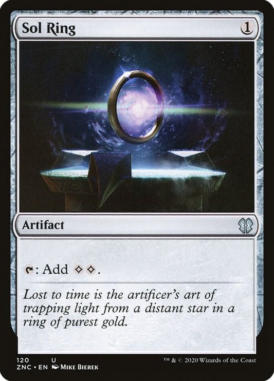 Sol Ring 120 Uncommon Commander: Zendikar Rising NM/M