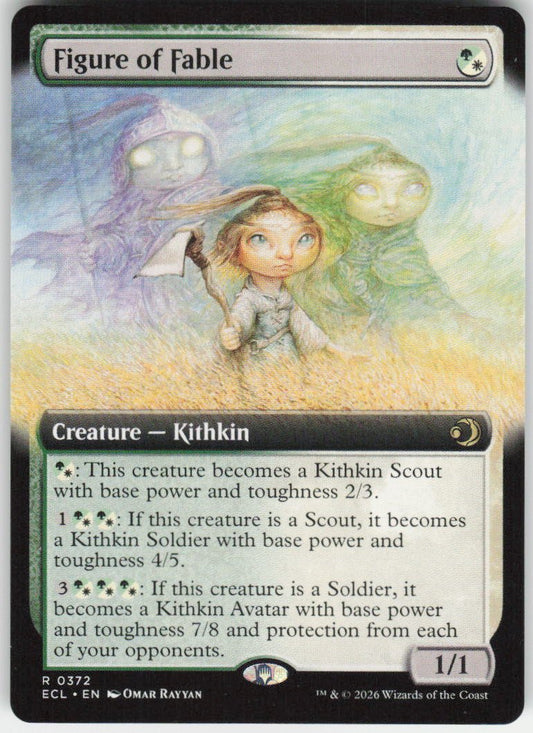 Figure of Fable (Extended Art) R Lorwyn Eclipsed 372 NM