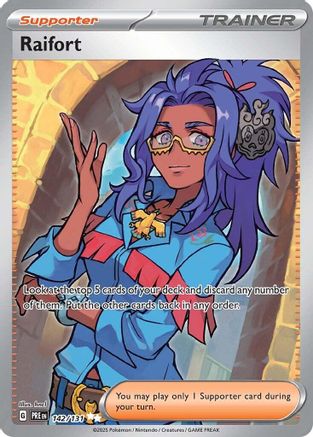 Raifort 142/131 Ultra Rare Prismatic Evolutions Holo NM/M