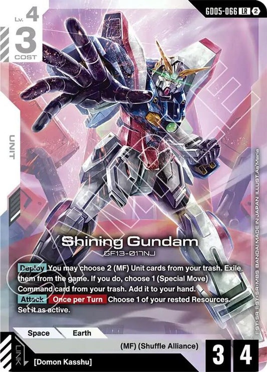 Shining Gundam (GD05-066) GD05-066 LR Freedom Ascension NM/M