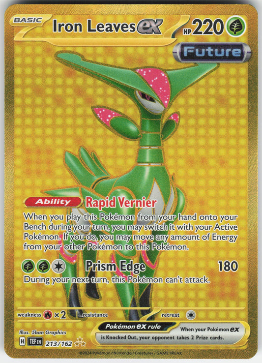 Iron Leaves ex - Hyper Rare SV05: Temporal Forces 213/162 NM