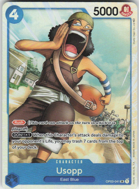 Usopp SR Pillars of Strength OP03-041 NM