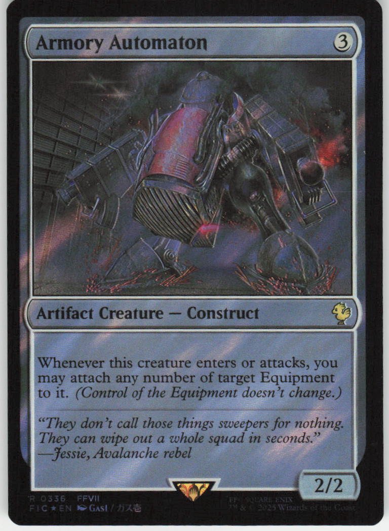 Armory Automaton (Surge Foil) R Commander: FINAL FANTASY 336 NM