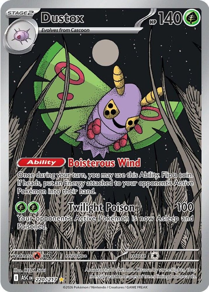 Dustox 220/217 Illustration Rare Ascended Heroes NM/M