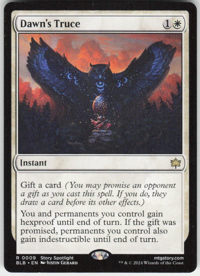 Dawn's Truce R Bloomburrow 9 NM