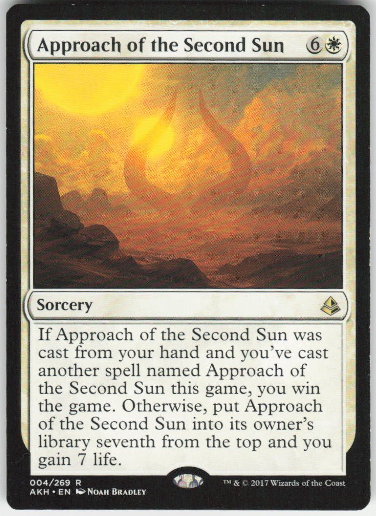 Approach of the Second Sun R Amonkhet 4 NM