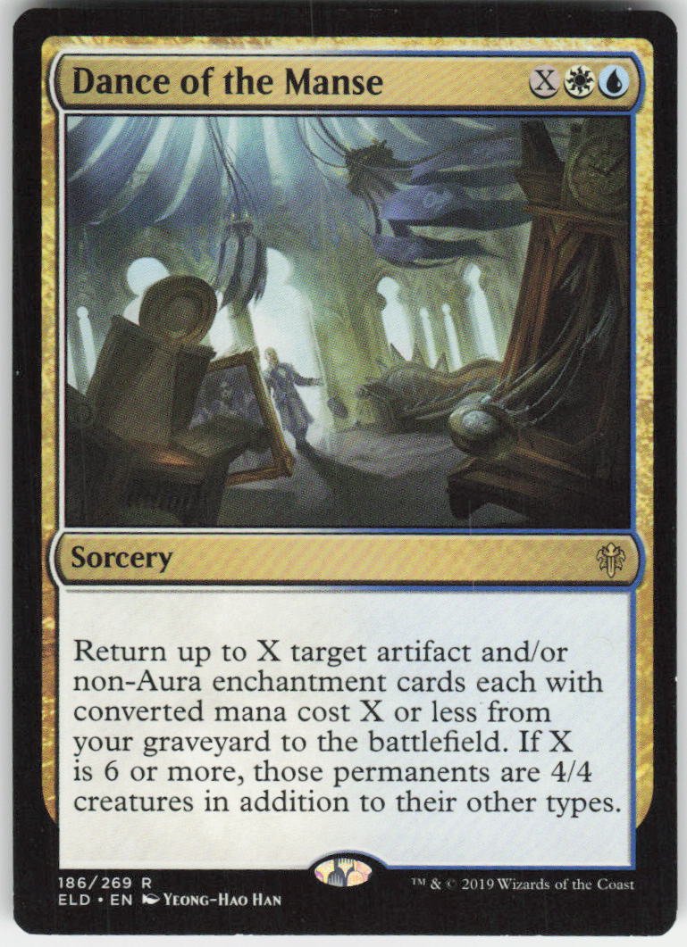 Dance of the Manse R Commander: Kamigawa: Neon Dynasty 136 NM