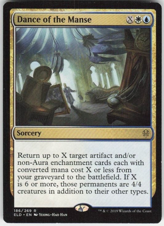 Dance of the Manse R Commander: Kamigawa: Neon Dynasty 136 NM