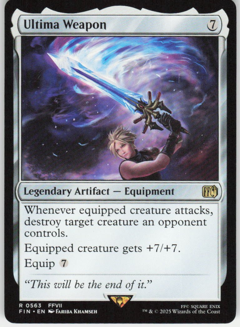 Ultima Weapon R FINAL FANTASY 563 NM
