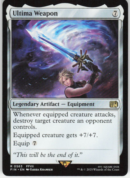 Ultima Weapon R FINAL FANTASY 563 NM