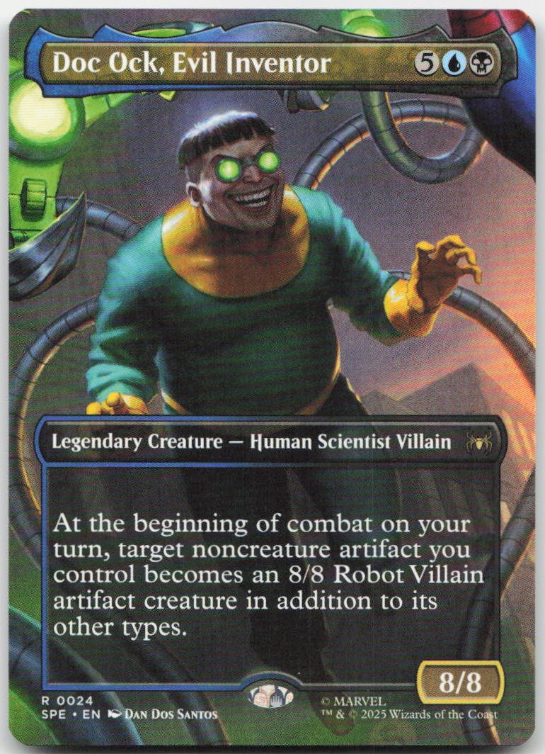 Doc Ock, Evil Inventor (Borderless) R Marvel's Spider-Man: Eternal-Legal 24 NM