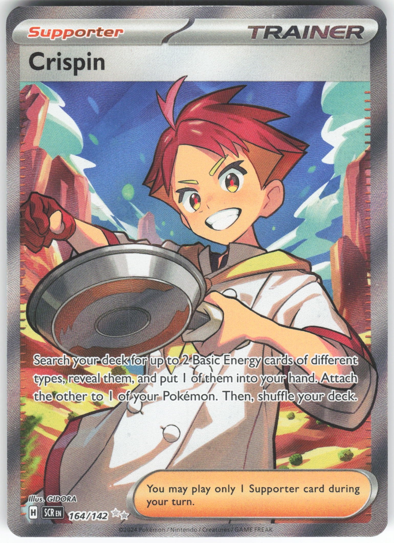 Crispin - Ultra Rare SV07: Stellar Crown 164/142 NM