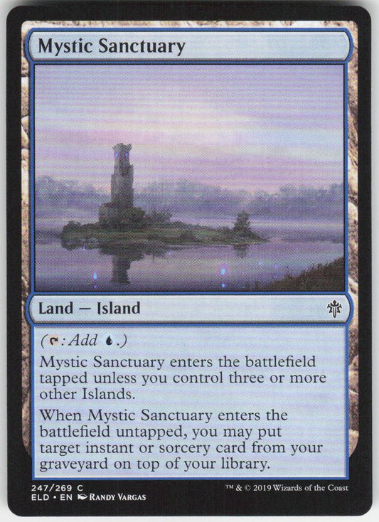Mystic Sanctuary C Throne of Eldraine 247 NM