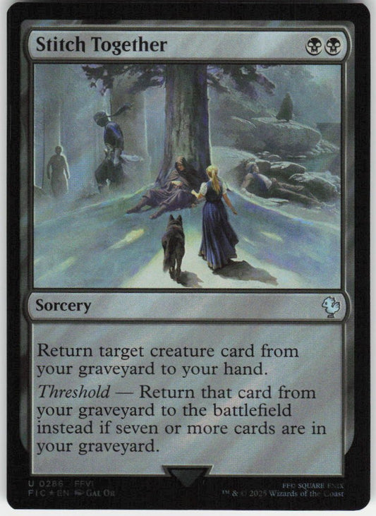 Stitch Together (Surge Foil) U Commander: FINAL FANTASY 286 NM