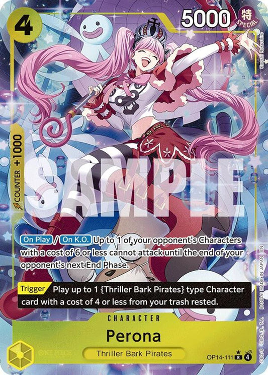 Perona OP14-111 Rare The Azure Sea's Seven NM/M