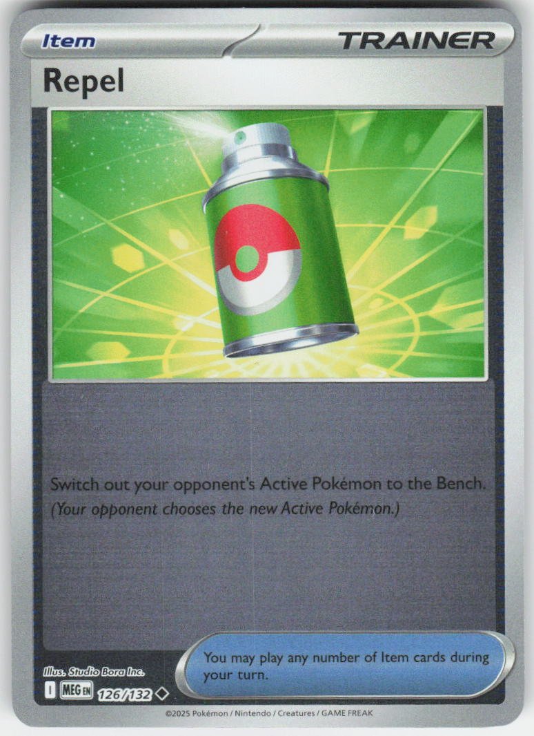 Repel Uncommon ME01: Mega Evolution 126/132 NM