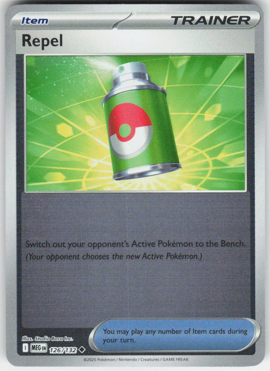 Repel Uncommon ME01: Mega Evolution 126/132 NM