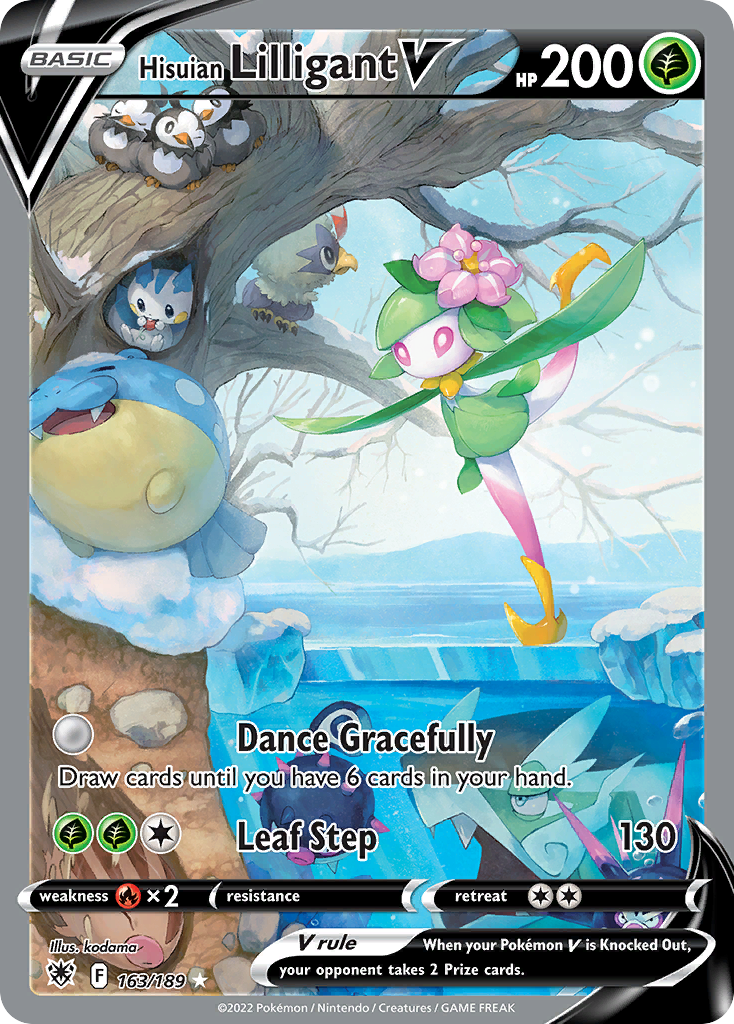 Hisuian Lilligant V 163/189 Ultra Rare Astral Radiance NM/M