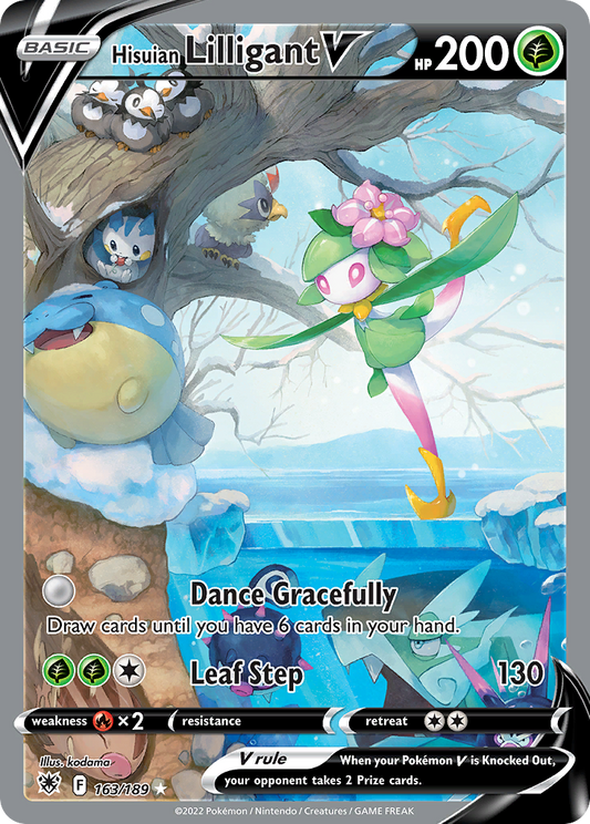 Hisuian Lilligant V 163/189 Ultra Rare Astral Radiance NM/M