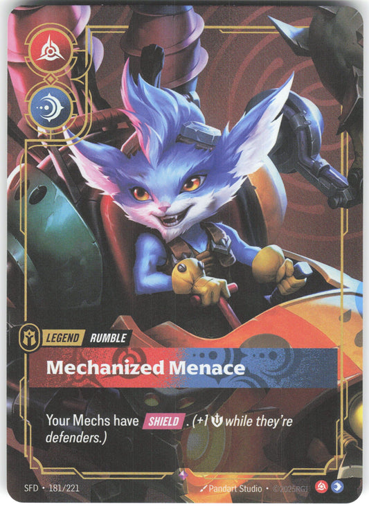 Rumble - Mechanized Menace Rare Spiritforged 181/221 NM