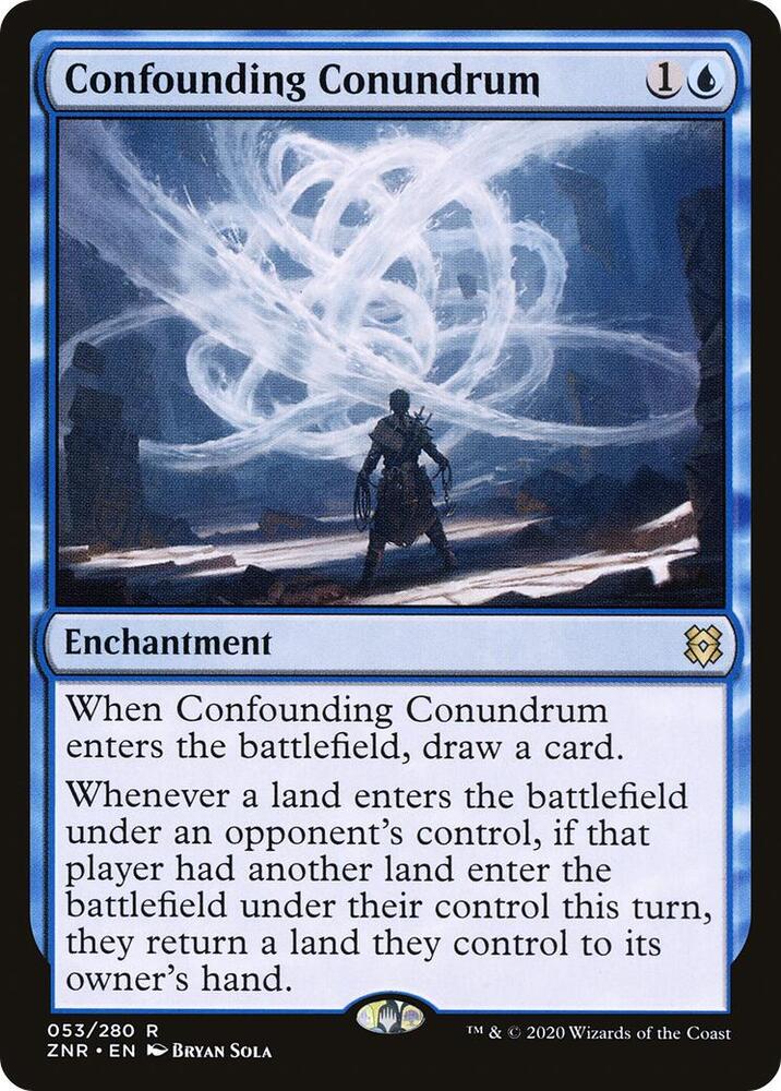 Confounding Conundrum 53 Rare Zendikar Rising NM/M