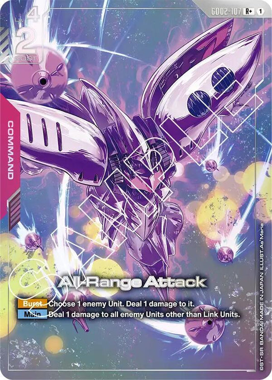 All-Range Attack (R+) GD02-107 R+ Dual Impact NM/M