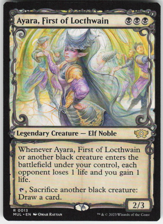 Ayara, First of Locthwain R March of the Machine: Multiverse Legends 13 NM