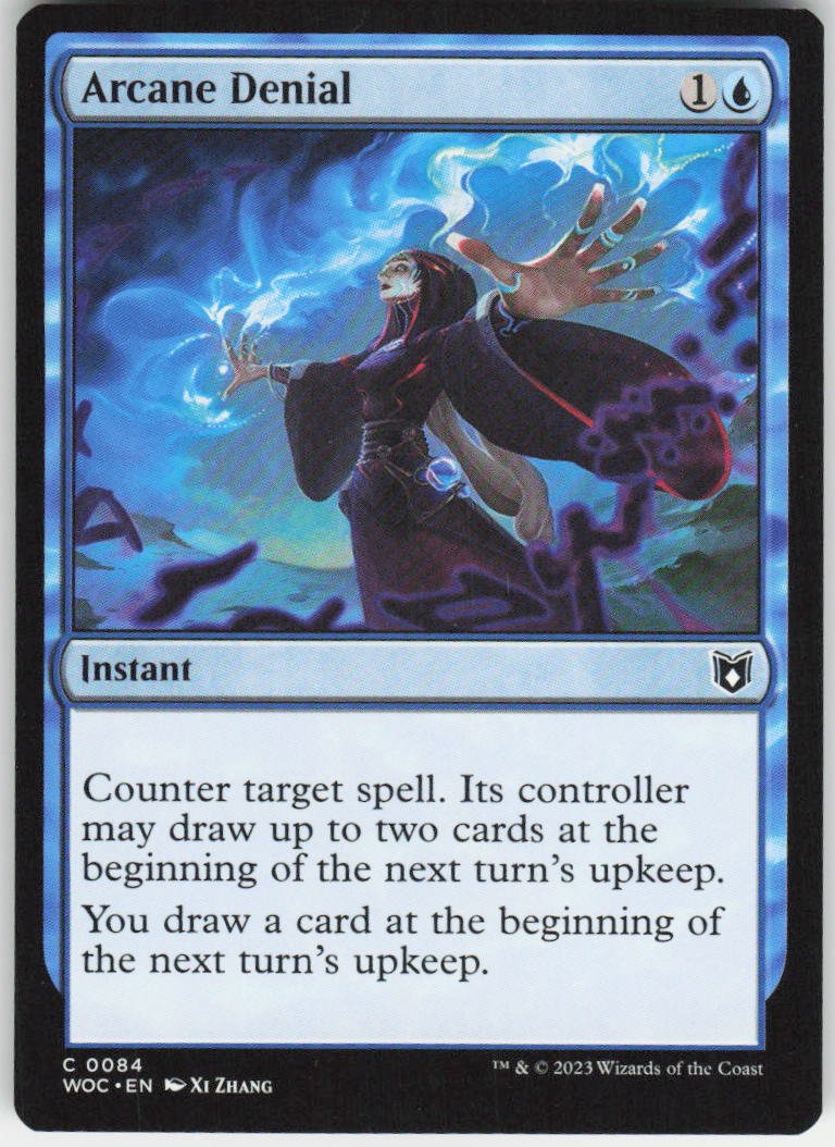 Arcane Denial C Commander: Wilds of Eldraine 84 NM