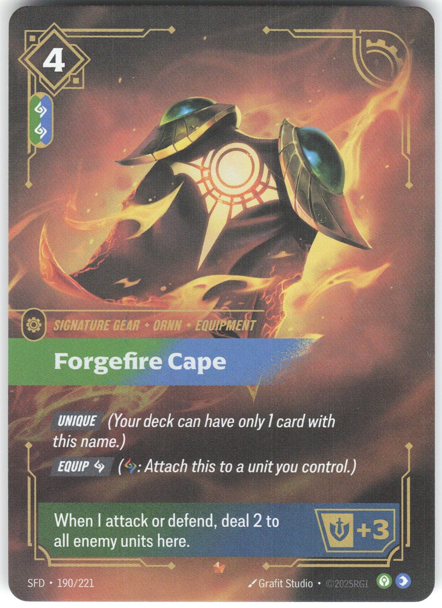 Forgefire Cape Epic Spiritforged 190/221 NM