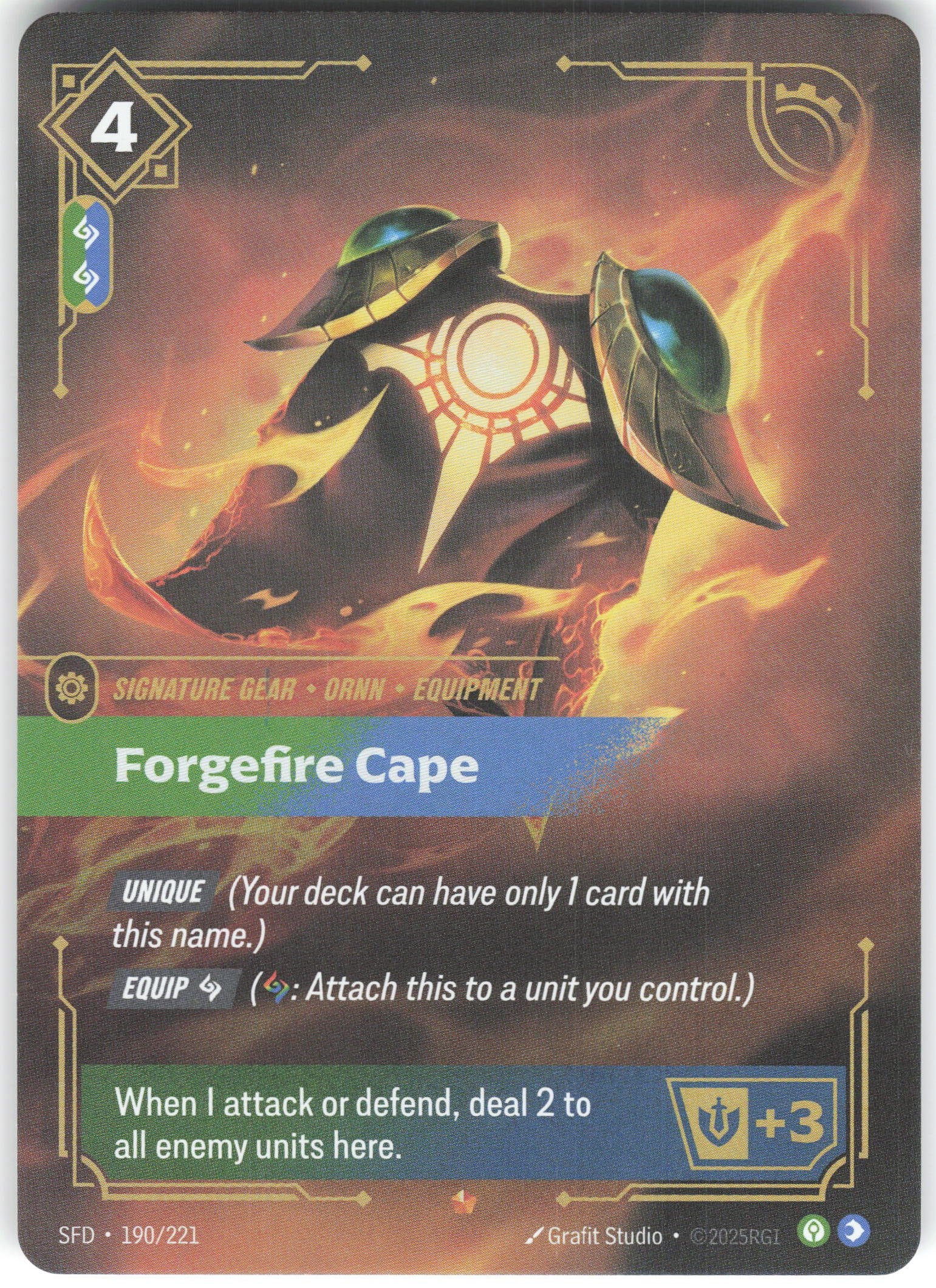 Forgefire Cape Epic Spiritforged 190/221 NM