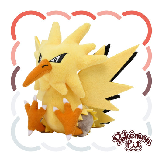 Pokemon Center Exclusive | Pokemon Fit Plush Toy - Zapdos