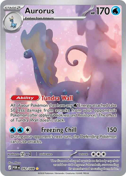 Aurorus 092/088 Illustration Rare Perfect Order Holo NM/M