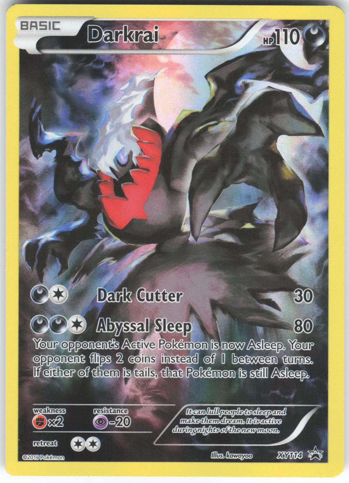 Darkrai XY114 Promo XY Promo Holo LP